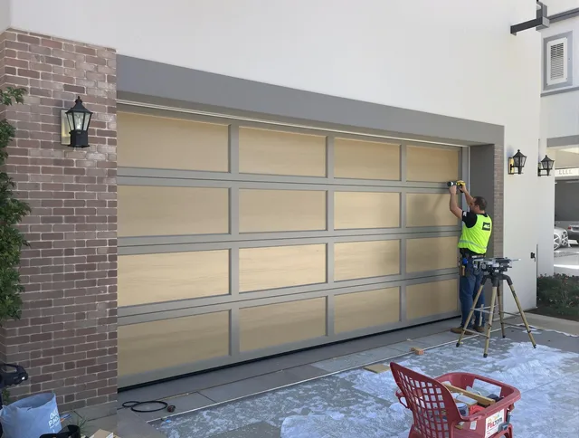 Garage door replacement service by Waxhaw Garage Door Repair in Waxhaw