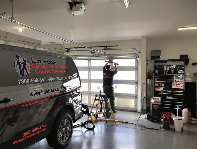 Waxhaw Garage Door Repair team performing same-day garage door repair in Waxhaw