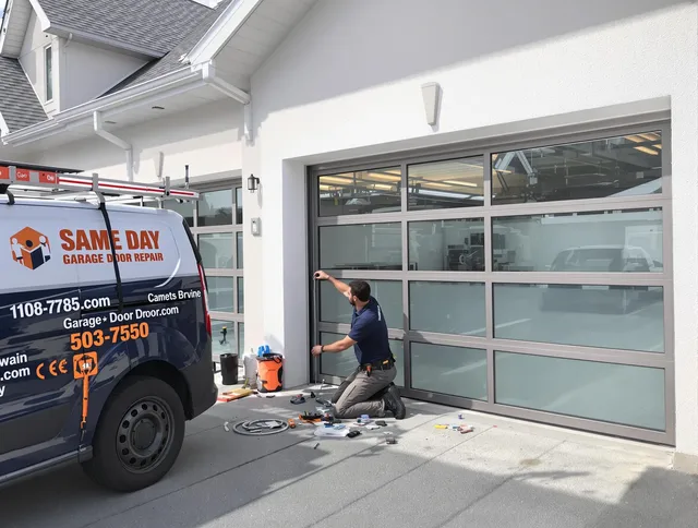 Same-day garage door repair service by Waxhaw Garage Door Repair in Waxhaw
